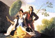 Francisco de Goya The Parasol oil painting reproduction